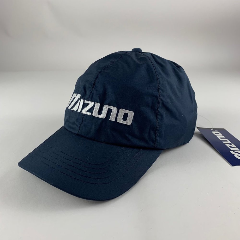Mizuno Navy Blue Cap with White Logo